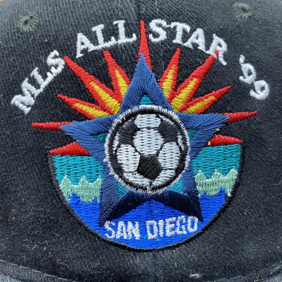 1999 MLS ALL-STAR GAME SAN DIEGO STRAPBACK CAP - Picture 2 of 4